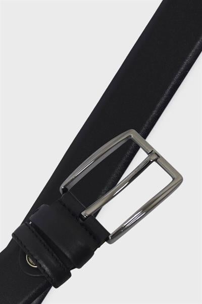 Sosela Erkek Deri Kemer Siyah SSL-3,5