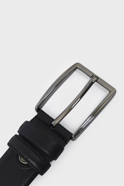Sosela Erkek Deri Kemer Siyah SSL-3,5