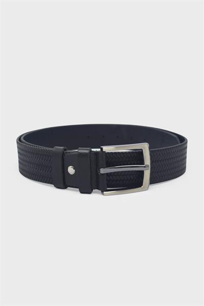 Sosela Erkek Deri Kemer Siyah SSL-4,5