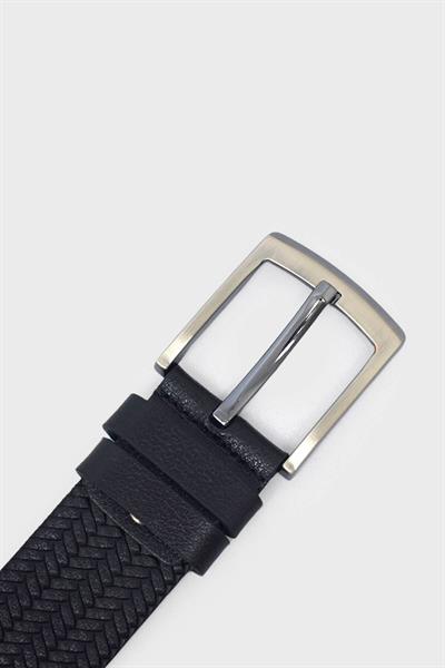 Sosela Erkek Deri Kemer Siyah SSL-4,5
