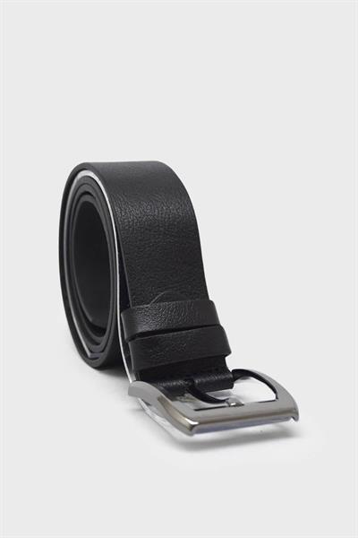 Sosela Erkek Deri Kemer Siyah SSL-K2