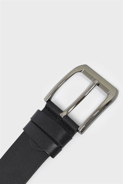 Sosela Erkek Deri Kemer Siyah SSL-K2
