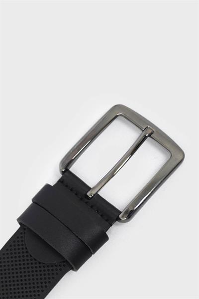 Sosela Erkek Deri Kemer Siyah SSL-K3