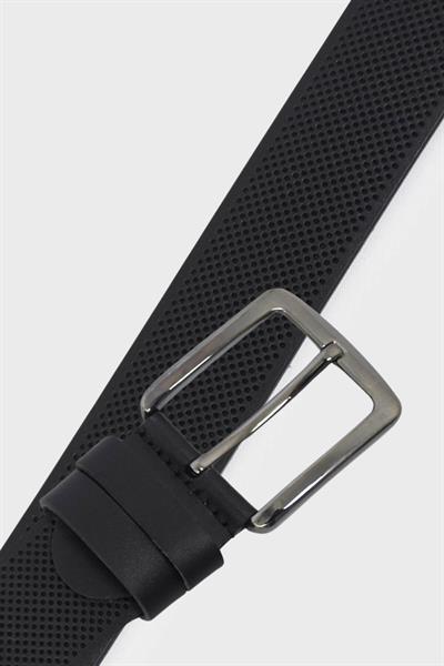 Sosela Erkek Deri Kemer Siyah SSL-K3