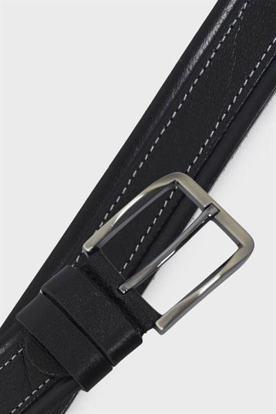 Sosela Erkek Deri Kemer Siyah SSL-K4