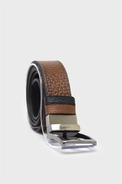 Sosela Erkek Deri Kemer Taba SSL-DNRL4