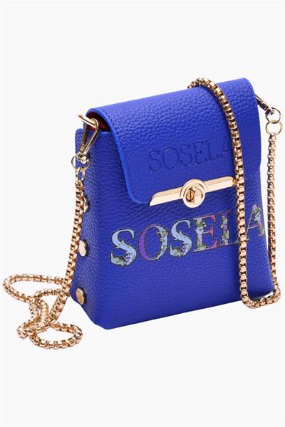 Sosela Kadın Çapraz Çanta Saks Mavisi SSL-7104