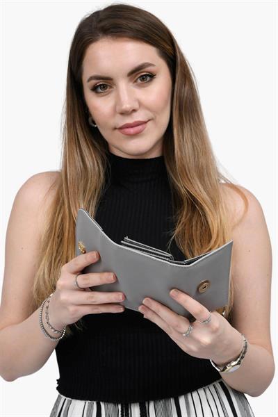 Sosela Kadın Cüzdan Açık Gri SSL-4025