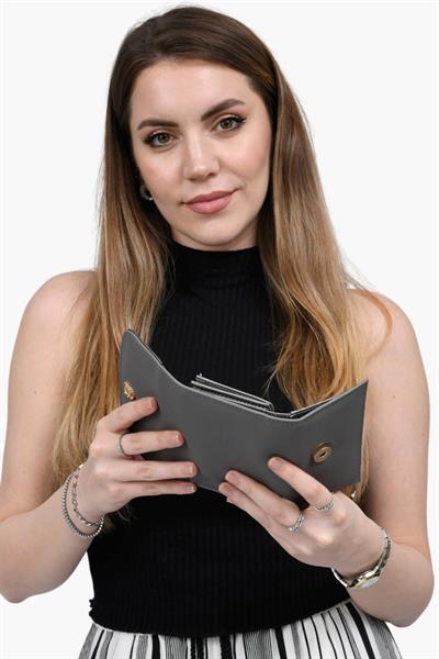 Sosela Kadın Cüzdan Gri SSL-4025