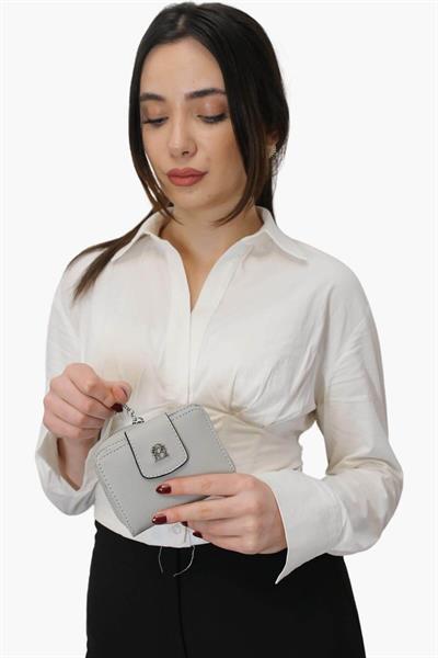 Sosela Kadın Cüzdan Gri SSL-4028