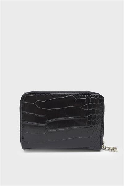 Sosela Kadın Cüzdan Siyah Kroko SSL-4033