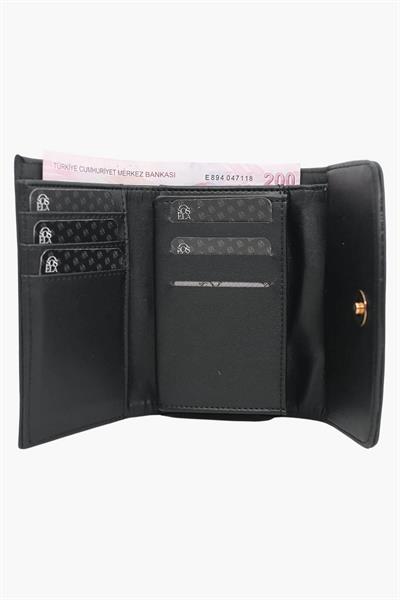 Sosela Kadın Cüzdan Siyah SSL-4025