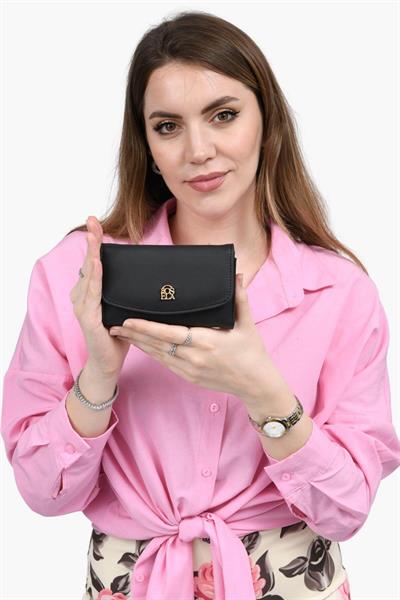 Sosela Kadın Cüzdan Siyah SSL-4025