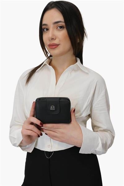 Sosela Kadın Cüzdan Siyah SSL-4028