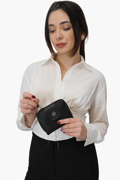 Sosela Kadın Cüzdan Siyah SSL-4035