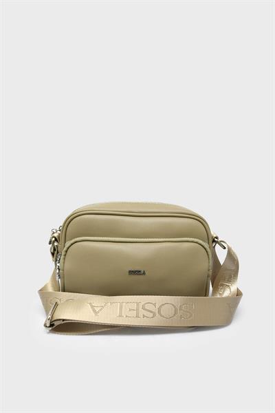 Sosela Kadın Mini Portföy Çanta Kum SSL-7156