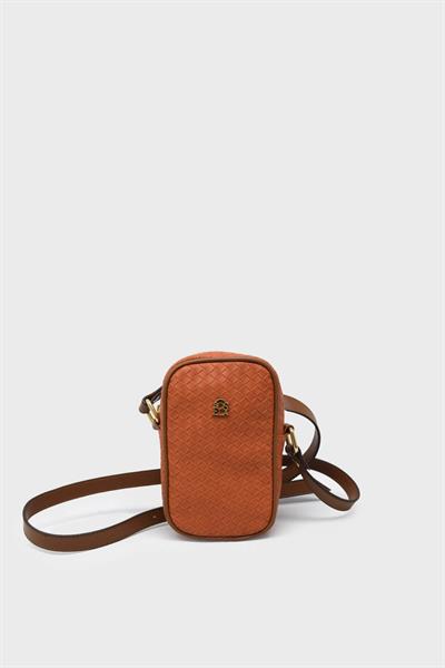 Sosela Kadın Mini Portföy Çanta Turuncu SSL-7151