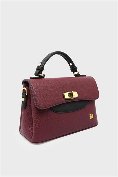 Sosela Kadın Omuz Çantası Bordo SSL-7155