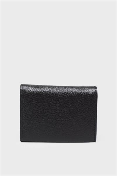 Sosela Unisex Deri Kartlık Siyah SSL-1032