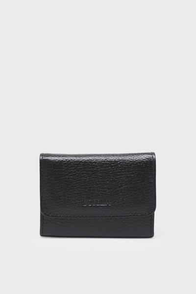 Sosela Unisex Deri Kartlık Siyah SSL-1032