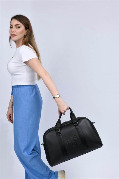 Sosela Unisex Seyahat Çantası Siyah SSL-5103