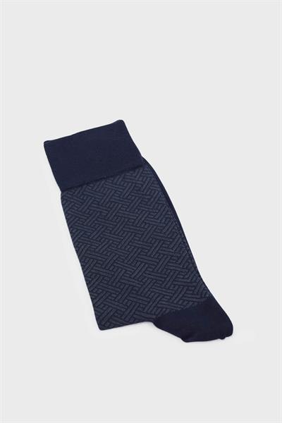 Tamer Tanca Erkek Bambu Çorap Lacivert TT855