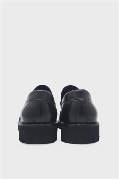 Tamer Tanca Erkek Deri Loafer Siyah TT987231