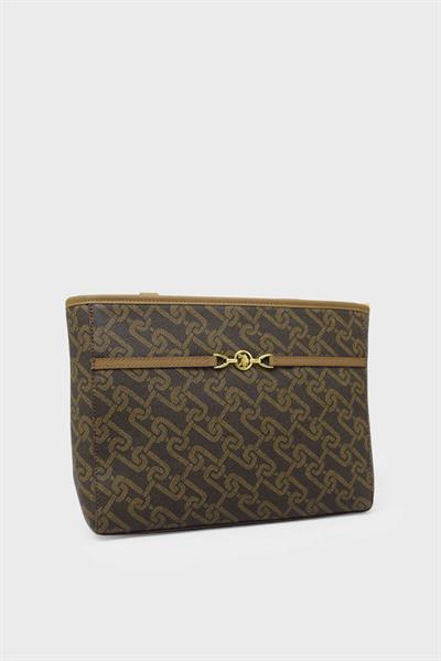 U.S. Polo Assn. Kadın Kol Çantası Kahve US24500