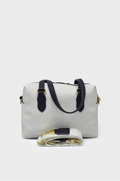 U.S. Polo Assn. Kadın Omuz Çantası Beyaz Kırmızı US23241