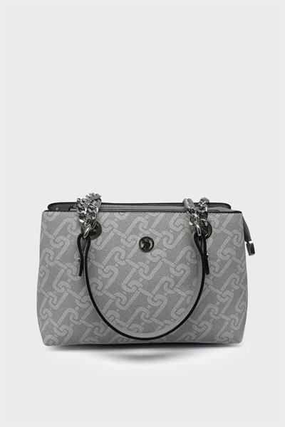 U.S. Polo Assn. Kadın Omuz Çantası Gri US-24123