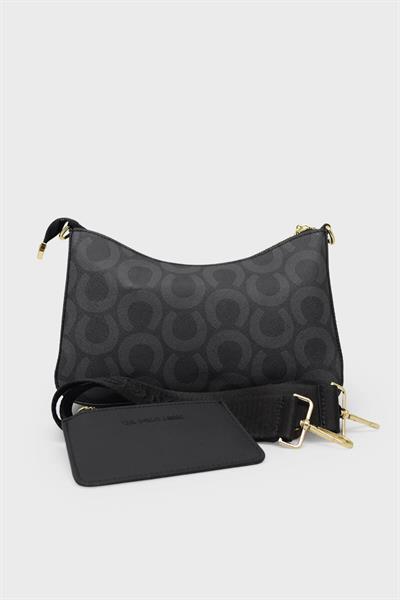 U.S. Polo Assn. Kadın Omuz Çantası Siyah US24599