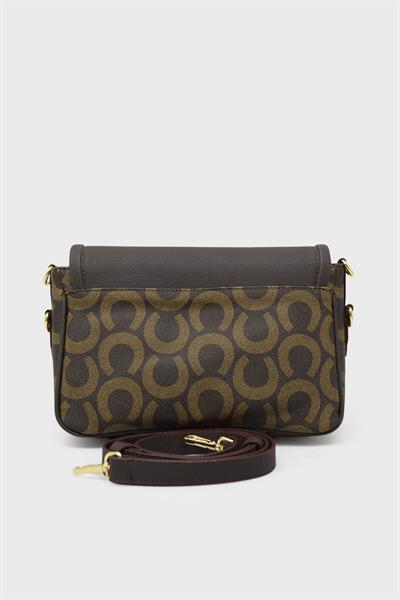 U.S. Polo Assn. Kadın Omuz Çantası Kahve US24605