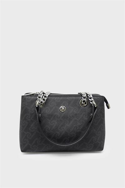 U.S. Polo Assn. Kadın Omuz Çantası Siyah US-24123