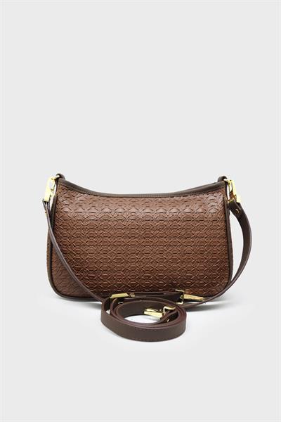 U.S. Polo Assn. Kadın Kol Çantası Taba US23645