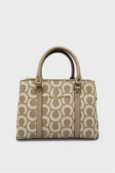 U.S. Polo Assn. Kadın Kol Çantası Koyu Taş US24205