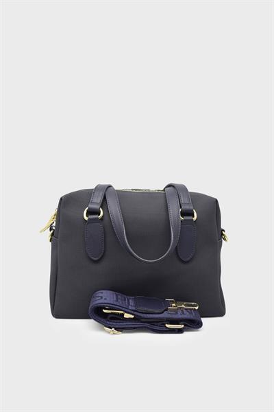 U.S. Polo Assn. Kadın Omuz Çantası Lacivert Kırmızı US23241