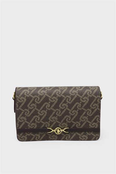 U.S. Polo Assn. Kadın Omuz Çantası Vizon US24502