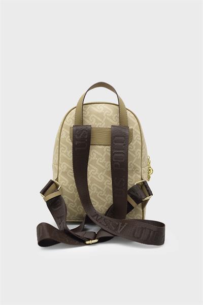 U.S. Polo Assn. Kadın Sırt Çantası Bej US23512