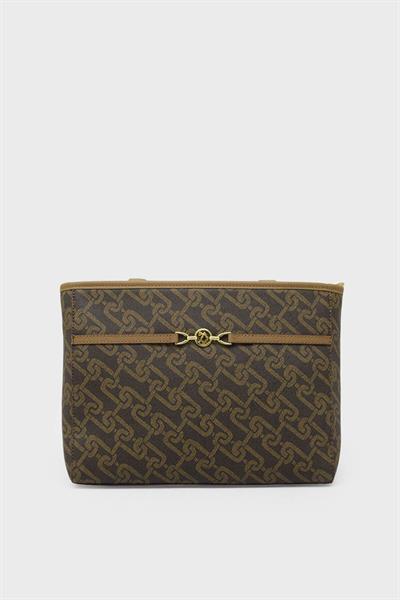 U.S. Polo Assn. Kadın Kol Çantası Kahve US24500