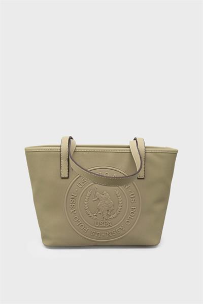 U.S. Polo Assn. Kadın Kol Çantası Koyu Taş US23306