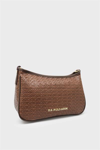 U.S. Polo Assn. Kadın Kol Çantası Taba US23645