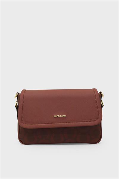 U.S. Polo Assn. Kadın Omuz Çantası Kiremit US24605