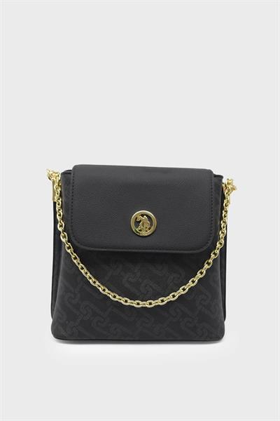 U.S. Polo Assn. Kadın Kol Çantası Siyah US23132