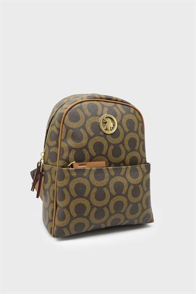 U.S. Polo Assn. Kadın Sırt Çantası Kahve US24197