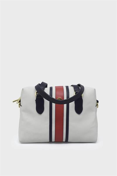 U.S. Polo Assn. Kadın Omuz Çantası Beyaz Kırmızı US23241