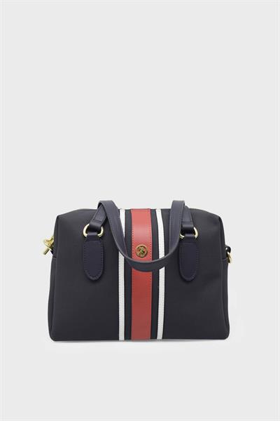 U.S. Polo Assn. Kadın Omuz Çantası Lacivert Kırmızı US23241