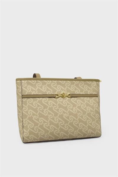 U.S. Polo Assn. Kadın Kol Çantası Bej US24500