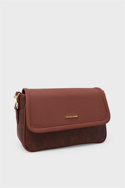 U.S. Polo Assn. Kadın Omuz Çantası Kiremit US24605