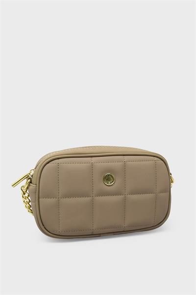 U.S. Polo Assn. Kadın Omuz Çantası Vizon US24618