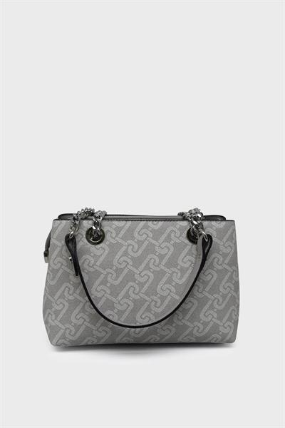 U.S. Polo Assn. Kadın Omuz Çantası Gri US-24123